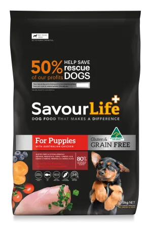 SavourLife - Grain Free Chicken Puppy Dry Food (2.5kg)