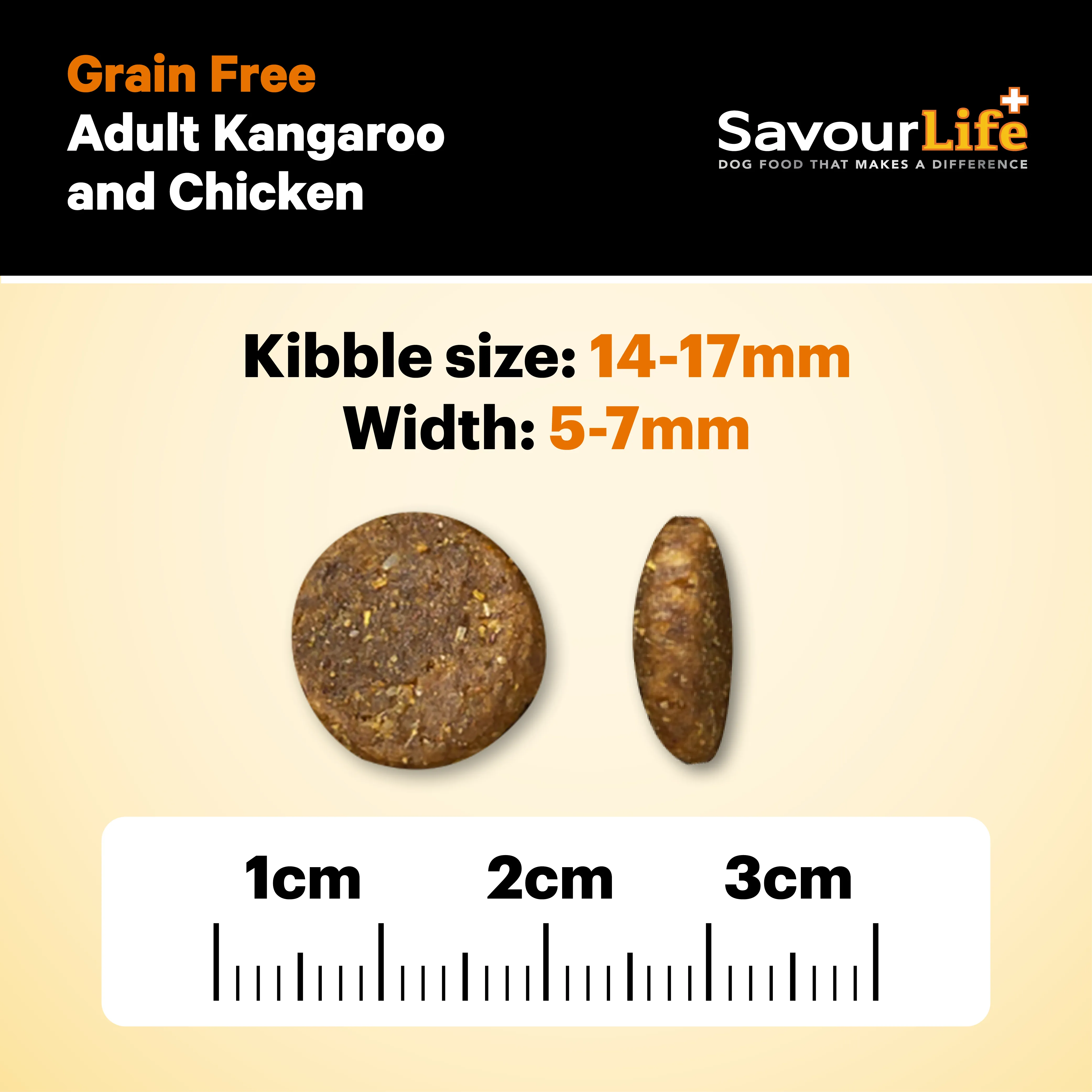 SavourLife - Grain Free Kangaroo & Chicken Dog Dry Food (10kg)