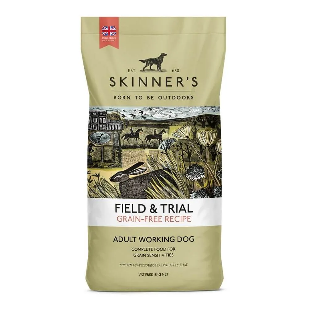 Skinners Field & Trial Grain Free Chicken & Sweet Potato 15kg