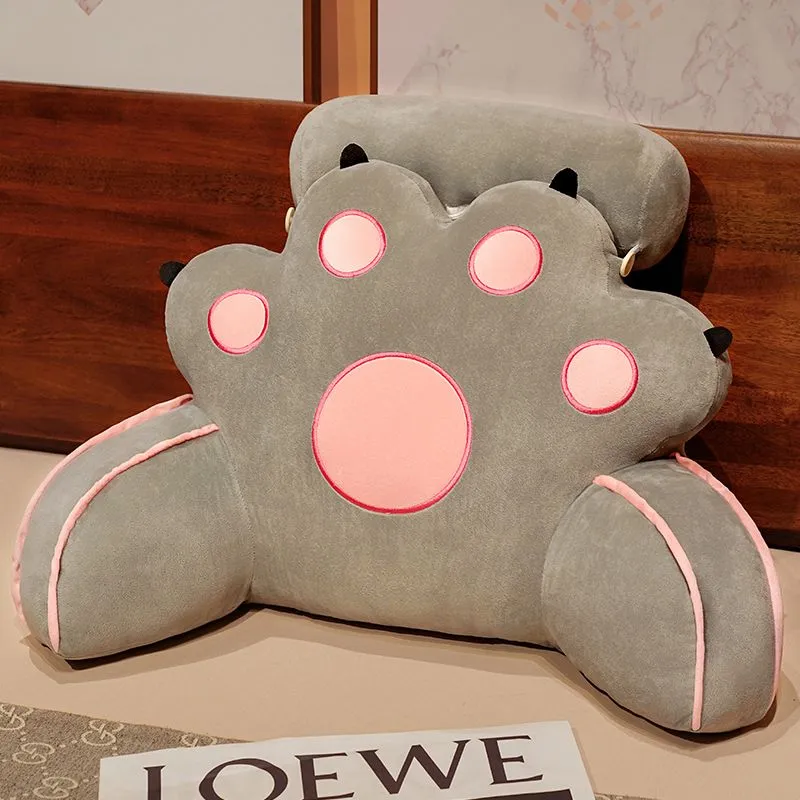 Soft Cat Paw Reading Pillow