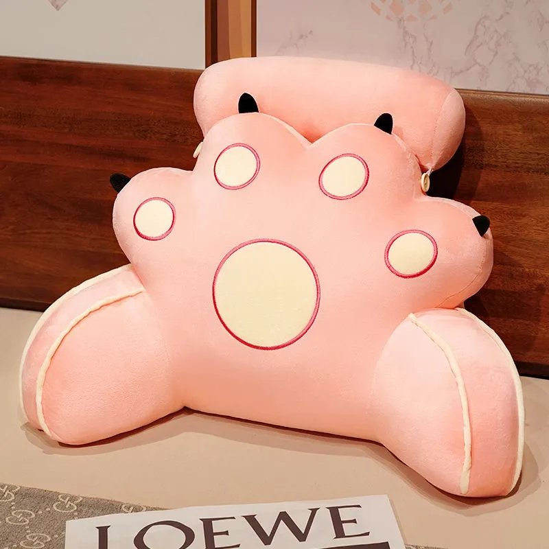 Soft Cat Paw Reading Pillow