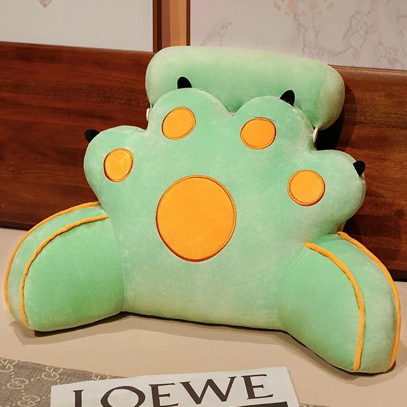 Soft Cat Paw Reading Pillow