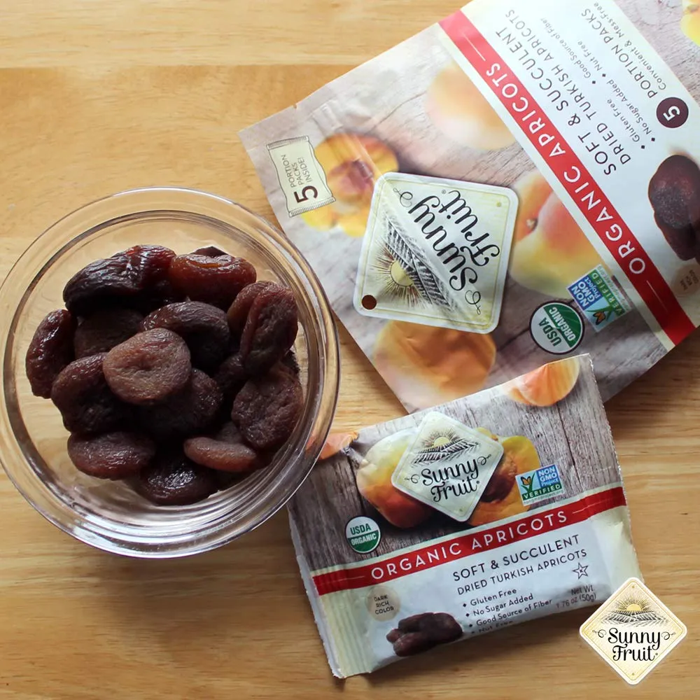 Sunny Fruit Organic Dried Apricots 50g