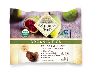 Sunny Fruit Organic Dried Figs 50g