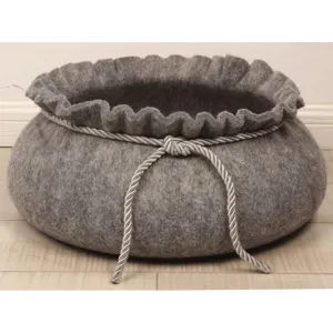 Sweety Round Felt Cat Bed
