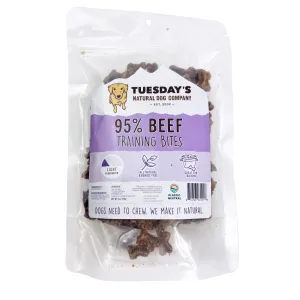 Tuesday’s Natural Dog Company 95% Beef Bites Dog Treats