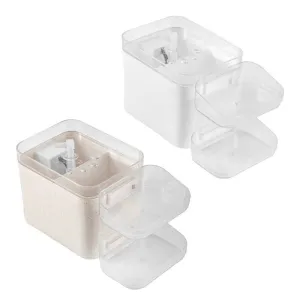 Water Fountain With Food Bowl