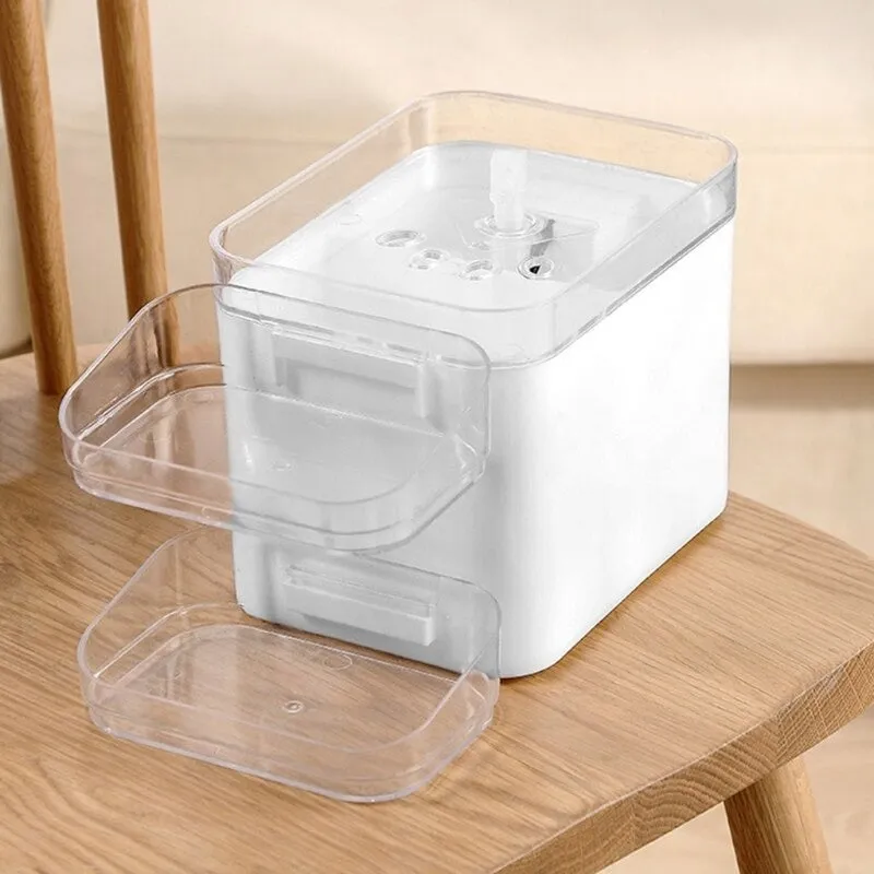 Water Fountain With Food Bowl