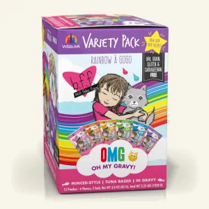 Weruva BFF Oh My Gravy! Cat Food (Wet) - VARIETY PACK - Rainbow A GoGo