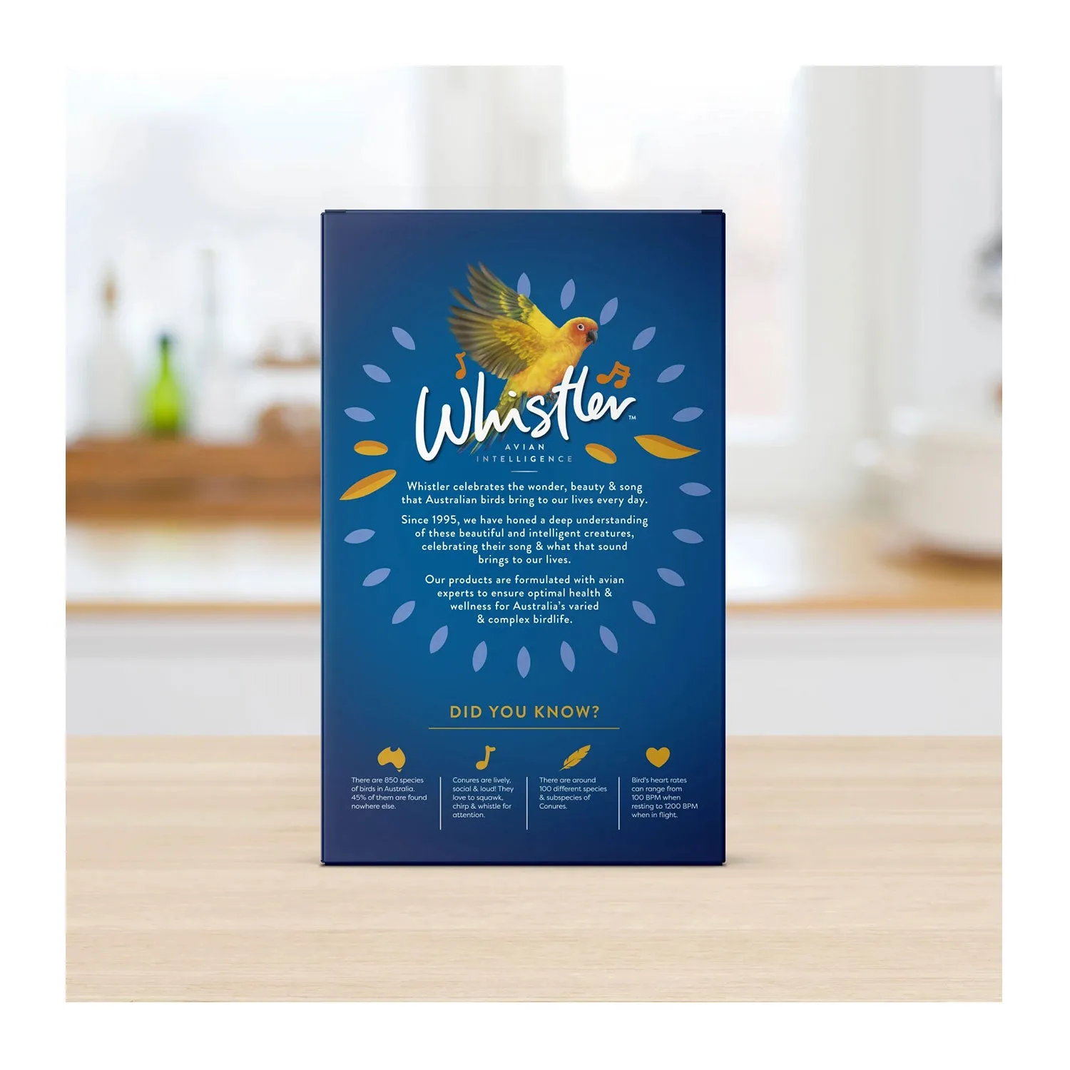 Whistler Small Parrot Fruit, Vegetable, Nut & Herb Blend 1.2kg